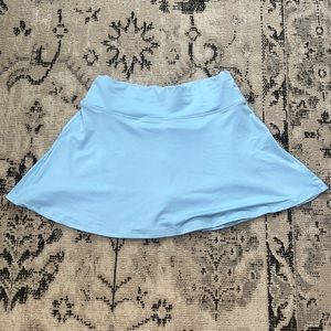 NEVER WORN Shein light blue tennis skirt